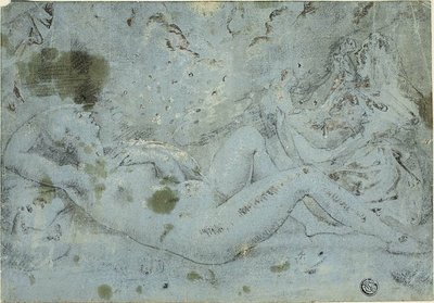 ダナエと金のシャワー 作： Pieter van der Heyden