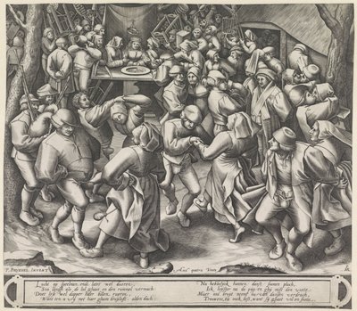 ファームウエディングで踊る 作： Pieter van der Heyden