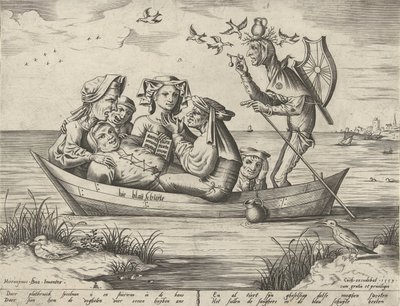青い船 Bie blau schuijte (オブジェクトのタイトル) 作： Pieter van der Heyden