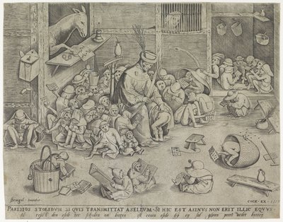 学校のロバ 作： Pieter van der Heyden