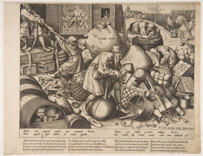 エブリマン、カリフォルニア州。 1558。 作： Pieter van der Heyden