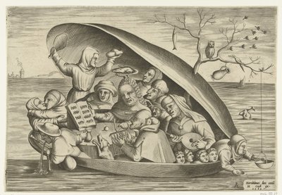 ムール貝のミュージシャン 作： Pieter van der Heyden