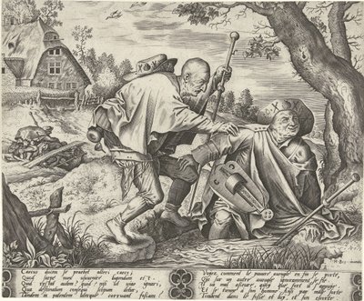 二人の盲人のたとえ話 作： Pieter van der Heyden