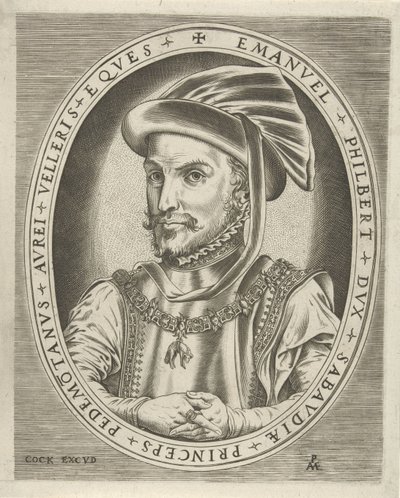 サヴォイア公エマニュエル・フィリベールの肖像 支配者の肖像（連載タイトル） 作： Pieter van der Heyden
