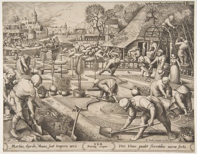 The SeasonsのSpring Ver、1570。 作： Pieter van der Heyden