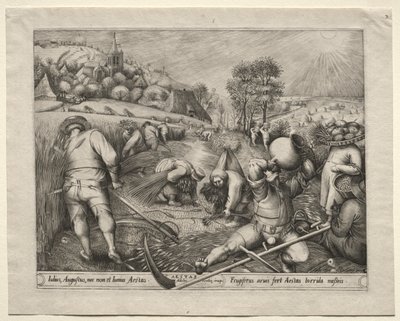 四季：夏 作： Pieter van der Heyden