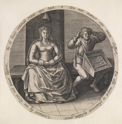 のんきな行商人 作： Pieter van der Heyden