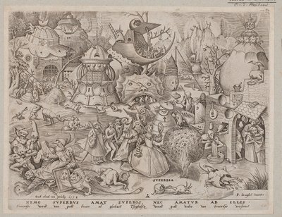 七つの悪徳 作： Pieter van der Heyden