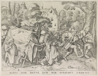De Burlift van Mopsus en Nisa の Vuile bruid (オブジェクトのタイトル) 作： Pieter van der Heyden