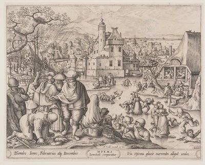 冬 作： Pieter van der Heyden