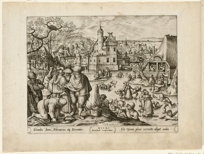 冬、四季より 作： Pieter van der Heyden