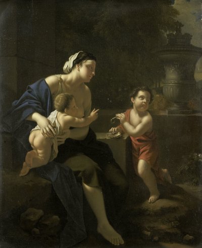 泡を吹く 作： Pieter van der Werff (attributed to)