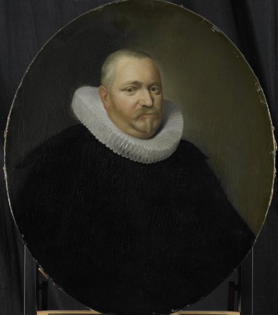 1618年に選出されたオランダ東インド会社のロッテルダム商工会議所のディレクター、Ewoud Pietersz van der Horstの肖像 作： Pieter van der Werff