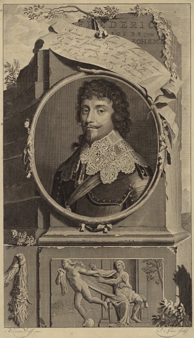 ボヘミアのフレデリック1世の肖像 作： Pieter van der Werff
