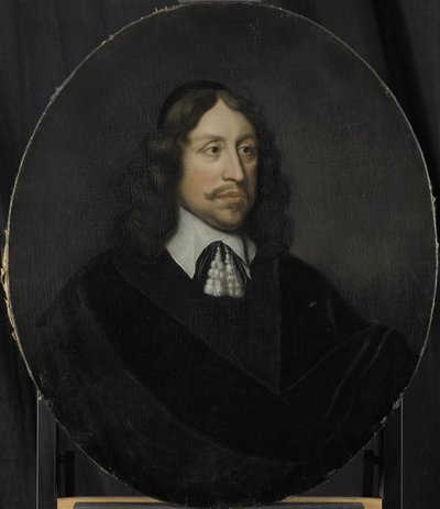1667年に選出されたオランダ東インド会社のロッテルダム商工会議所長、ヨハン・デ・フリースの肖像 作： Pieter van der Werff