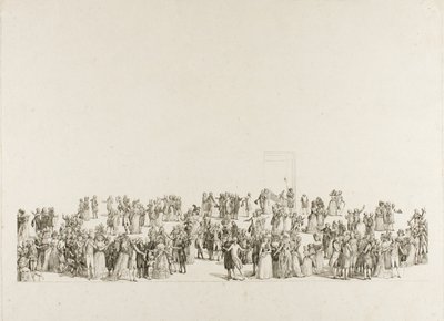 1787年、1787年のルーヴル美術館での展覧会 作： Pietro Antonio Martini