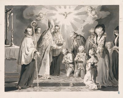 七つの秘跡からの確認 作： Pietro Antonio Novelli
