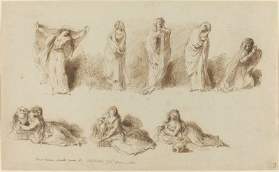 レディ・ハミルトンの態度 作： Pietro Antonio Novelli