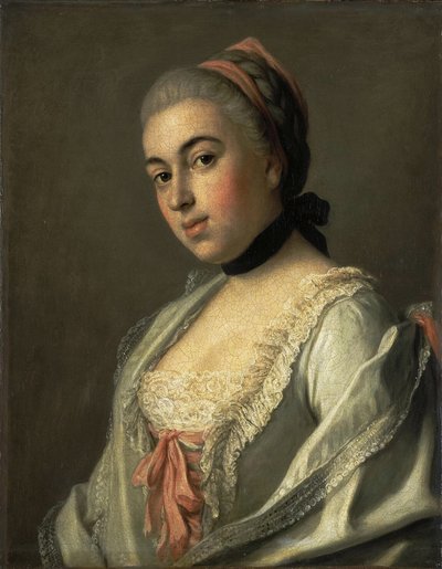 アンナヴォロンツォヴァ伯爵夫人の肖像、1760年頃 作： Pietro Antonio Rotari