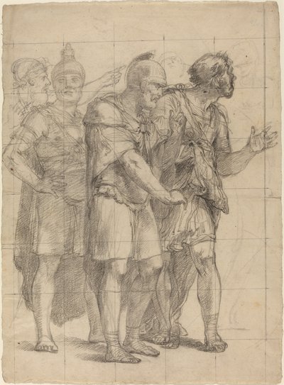 四人の立ち武者 作： Pietro Fancelli