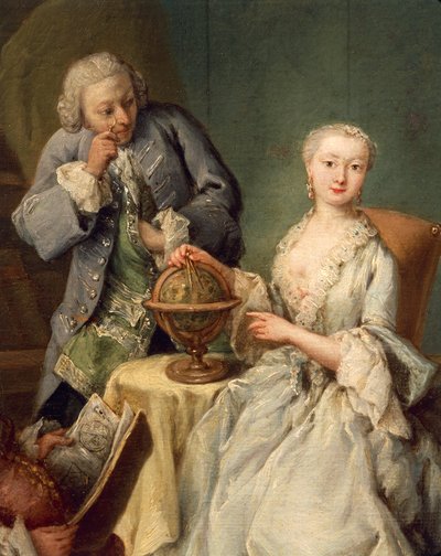 地理の授業 作： Pietro Longhi