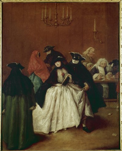 Il Ridotto (Palazzo San Moise, Veniceのプライベートルーム) or mask a reduto (Il ridotto o Maschere a 
