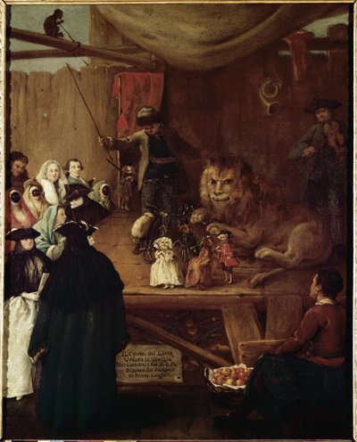 La cabane du lion - ライオンのコテージ 作： Pietro Longhi