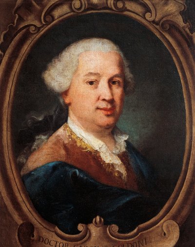 カルロ・ゴルドーニの肖像（ヴェネツィア 作： Pietro Longhi