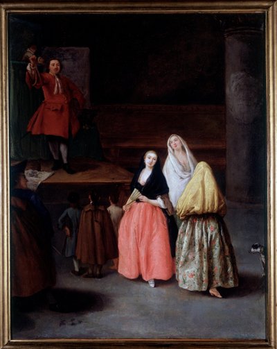 チャラ男（絵画 作： Pietro Longhi