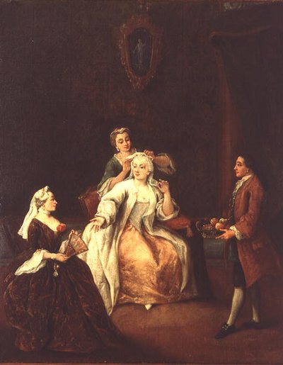 ザ・ヘアドレッサー 作： Pietro Longhi