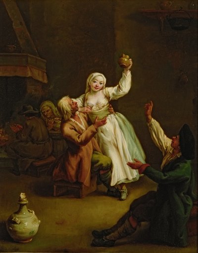 幸せなカップル 作： Pietro Longhi