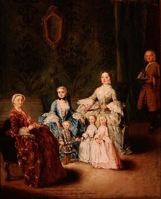 サグレド家（油彩・キャンバス） 作： Pietro Longhi