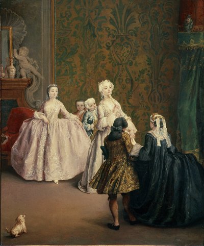 プレゼンテーション（油彩・キャンバス 作： Pietro Longhi