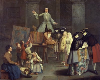 歯の引き手 作： Pietro Longhi