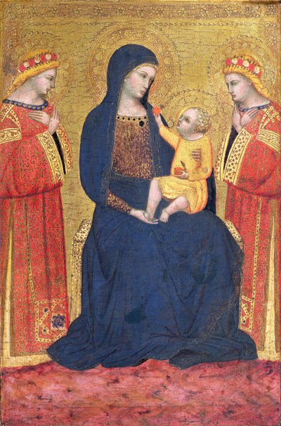 マドンナと子供 作： Pietro Lorenzetti