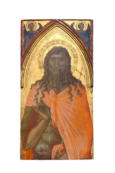 洗礼者聖ヨハネ、1329年頃 作： Pietro Lorenzetti
