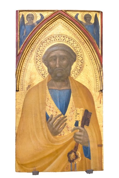 聖ペテロ、1329年頃 作： Pietro Lorenzetti