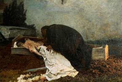 ピエトロ・パジェッタ（1845-1911）による『憎しみ 作： Pietro Pajetta