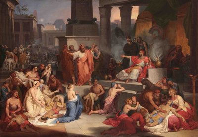 エジプト生まれの死、1838〜1839年 作： Pietro Paolétti