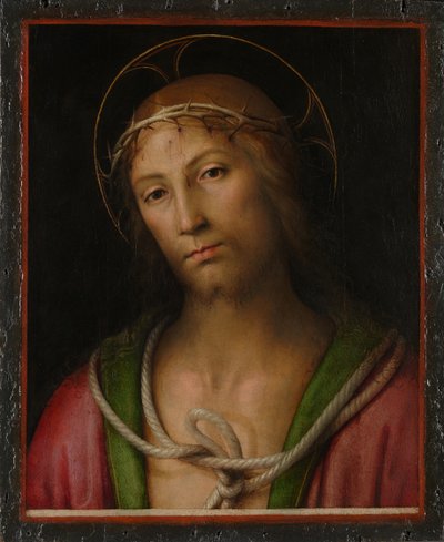 いばらで戴冠したキリストc。 1505 作： Pietro Perugino
