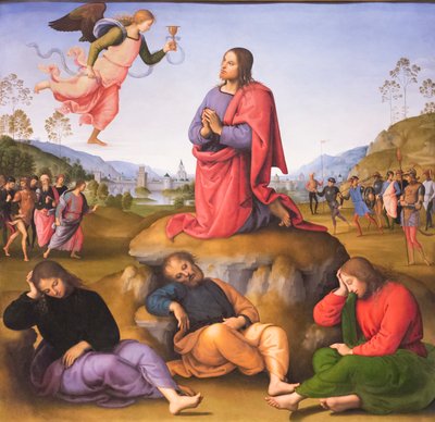 庭の苦しみ 作： Pietro Perugino