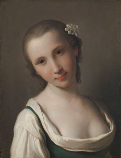 若い女性 作： Pietro Antonio Rotari