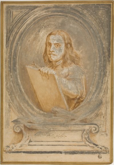 ピエトロ・テスタの肖像 作： Pietro Testa