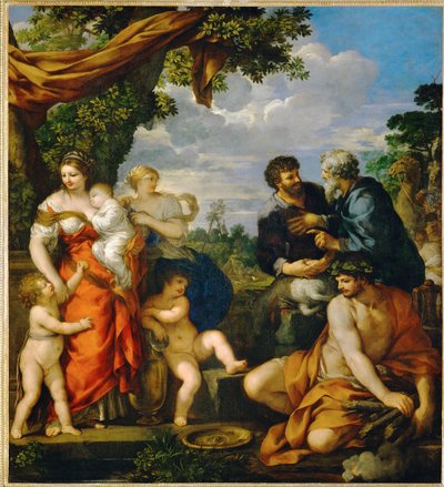 ヤコブとラバンの同盟 - ヤコブとラバンの同盟 ... 作： Pietro da (1596-1669) Cortona