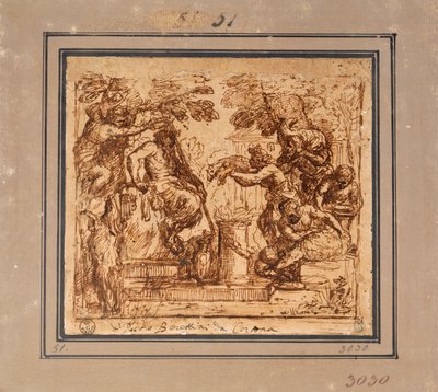 パンへのオファーのための勉強 作： Pietro da Cortona