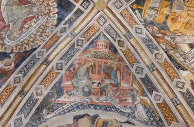 伝道者聖ヨハネと聖マタイ 作： Pietro da (15th century) Saluzzo