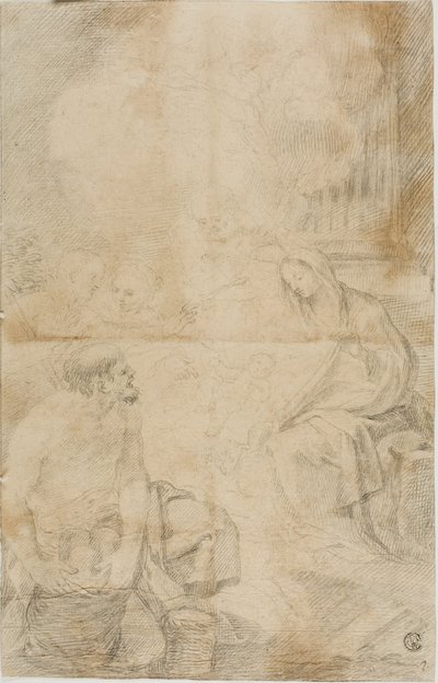 羊飼いの礼拝 作： Pietro da Cortona