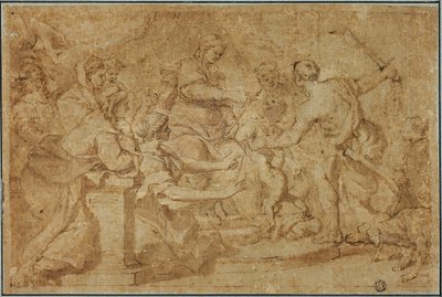 ソロモンの裁き 作： Pietro da Cortona