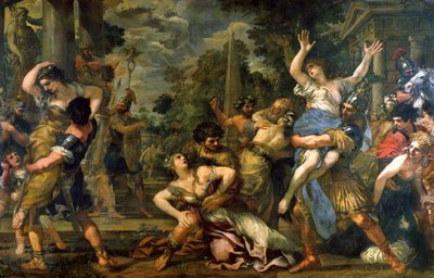 サビネスのレイプ 作： Pietro da Cortona