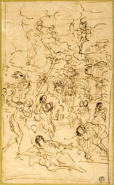 聖ステパノの殉教 作： Pietro da Cortona